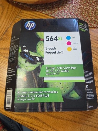New and sealed 564xl pack - sealed, hp